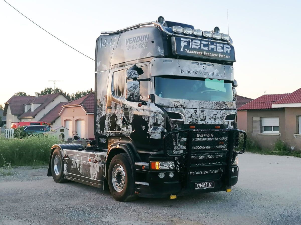 Scania R Model WSI Models Scania R Fischer & x28; Pre order& x29;