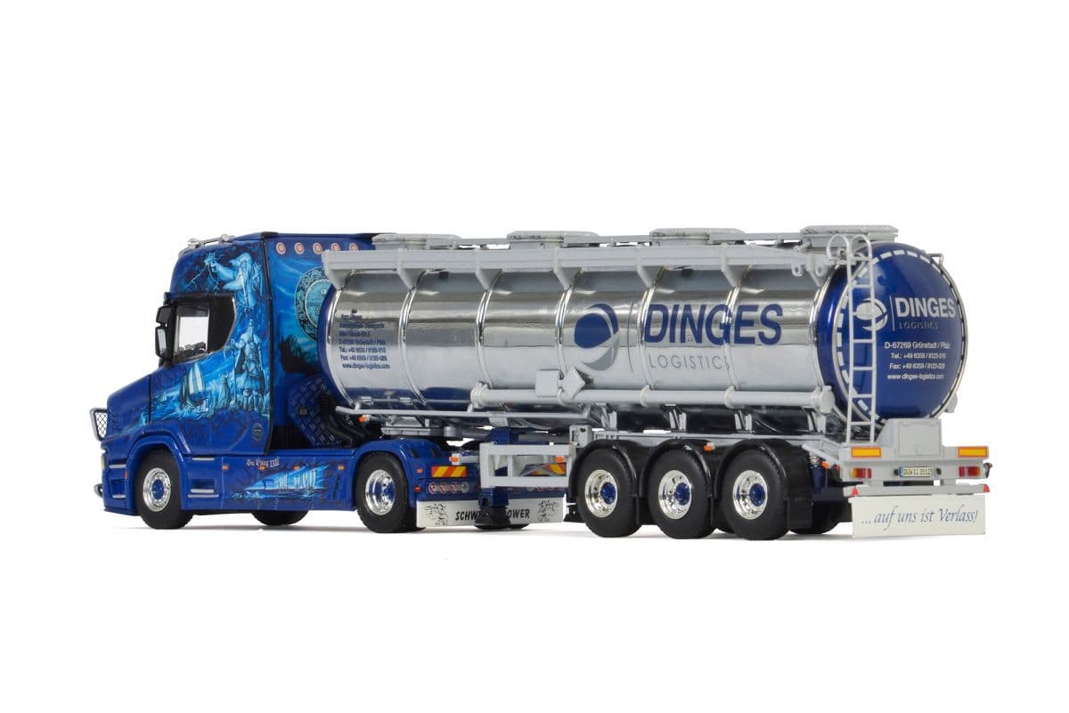 Herpa Volvo FH GL XL Tank-Sattelzug "Ingo Dinges" 121606