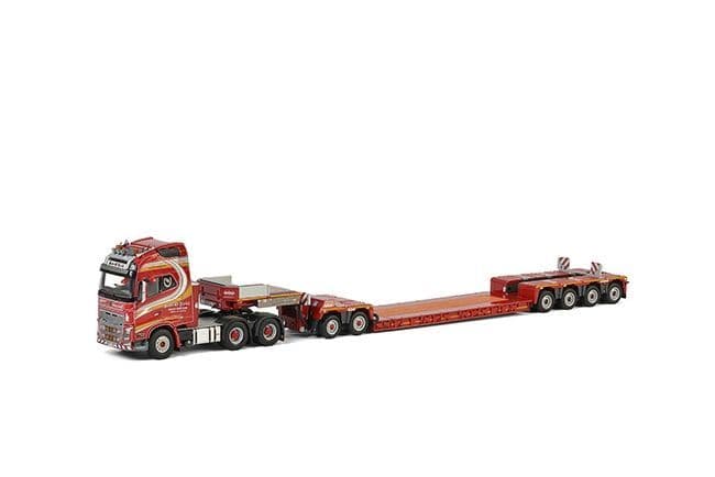 WSI MODELS 1/50 VOLVO FH4 GLOB.8×4 1:50 scale truck model WSI VOLVO FH4 GLOBETROTTER XL8X4