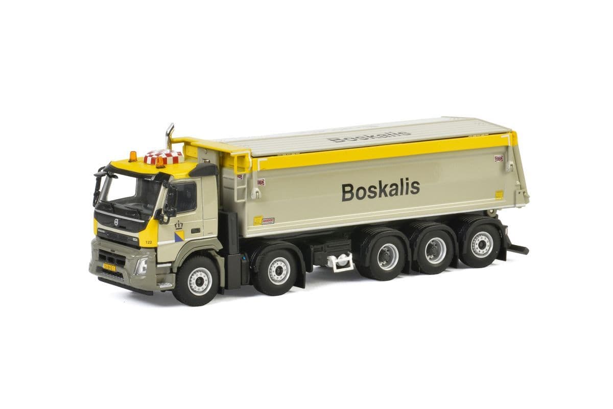 WSI Models Volvo スケールモデル USA Basic Line; VOLVO VN 780 6X4 SILVER | WSI Models