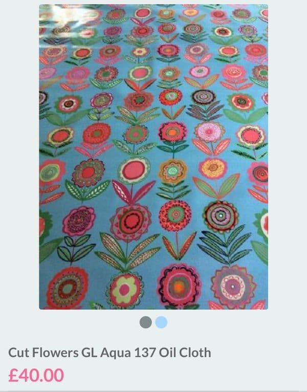 Cut Flowers GL Aqua 137