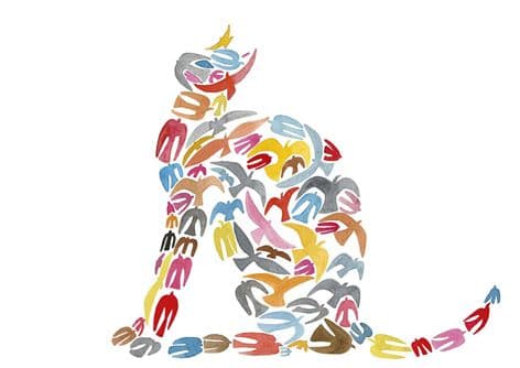 Staring Cat Giclee Print