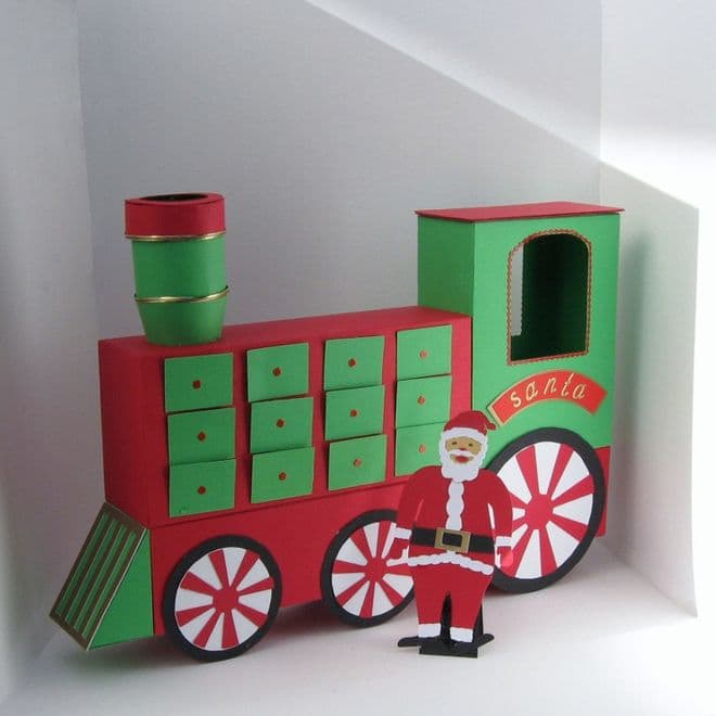Santa Train Template