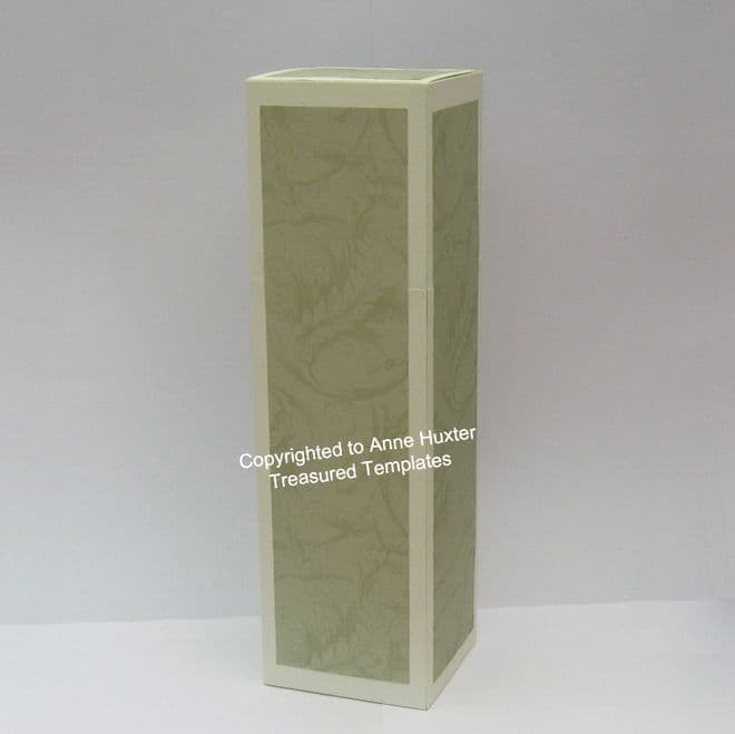 Wine/Champagne Bottle Box Template