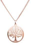 18k Rose Gold Vermeil TREE OF LIFE YGGDRASIL