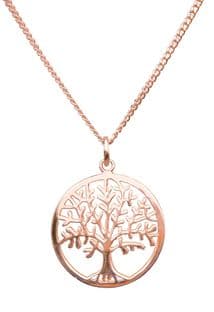 18k Rose Gold Vermeil TREE OF LIFE YGGDRASIL