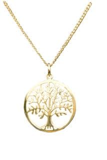 18k Yellow Gold Vermeil TREE OF LIFE YGGDRASIL