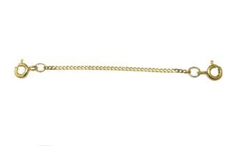 2.5 inch Solid 9ct yellow gold Safety chain