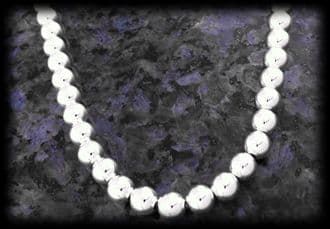 8mm Silver Bead