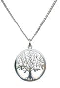 Solid Silver TREE OF LIFE YGGDRASIL