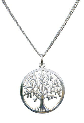 Solid Silver TREE OF LIFE YGGDRASIL
