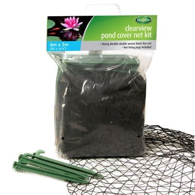 Blagdon Clearview Black Cover Nets 6x5m