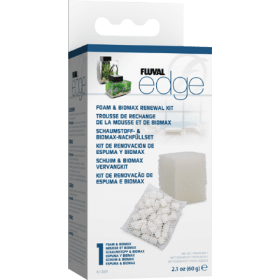 Fluval Edge Foam and Biomax Kit