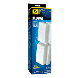 Fluval FX5/ FX6 White Filter Foam (Pk of 3)