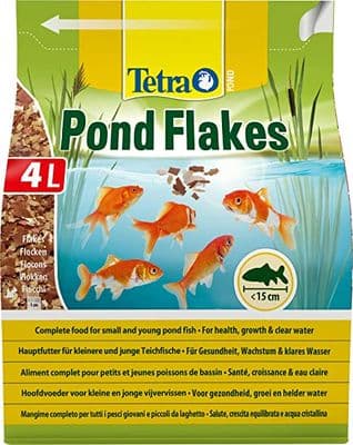 Tetra Pond Flakes 4 Litre