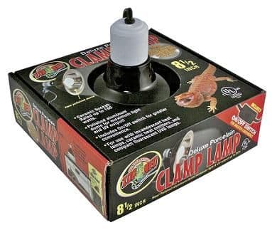 Zoo Med Deluxe Porcelain Clamp Lamp 22cm