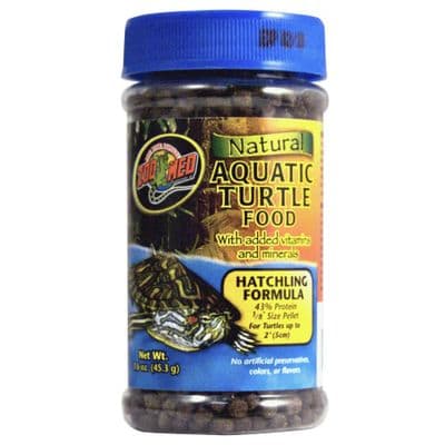 Zoo Med Natural Aquatic Turtle Food - Hatchling Formula 54g