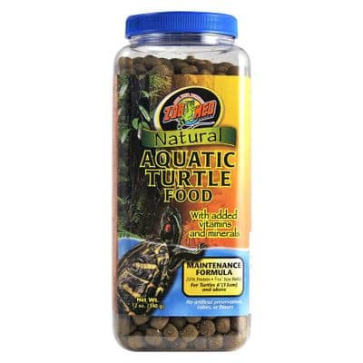 Zoo Med Natural Aquatic Turtle Food - Maintenance Formula 340g
