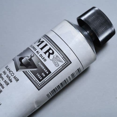 0 Mir White Oil Colour, 200ml tube