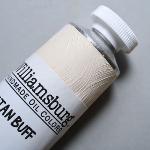 0160 Titanium Buff Williamsburg Handmade Oil Colour, 150ml tube