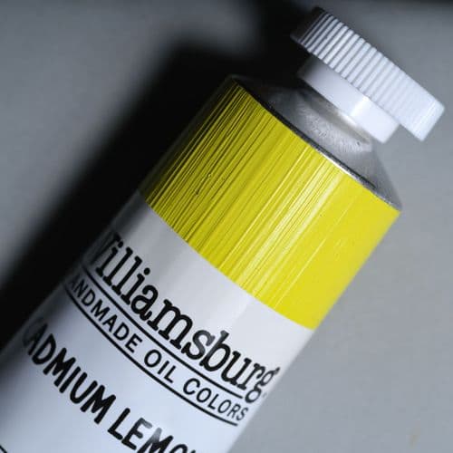0246 Cadmium Lemon Williamsburg Handmade Oil Colour, 150ml tube