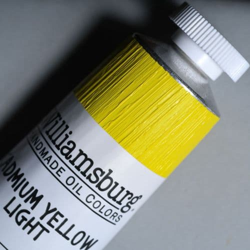 0286 Cadmium Yellow light Williamsburg Handmade Oil Colour, 150ml tube