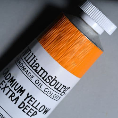 0416 Cadmium Yellow Extra Deep Williamsburg Handmade Oil Colour, 150ml tube