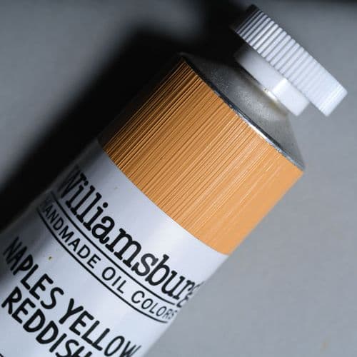 0422 Naples Yellow Reddish Williamsburg Handmade Oil Colours, 150ml tube