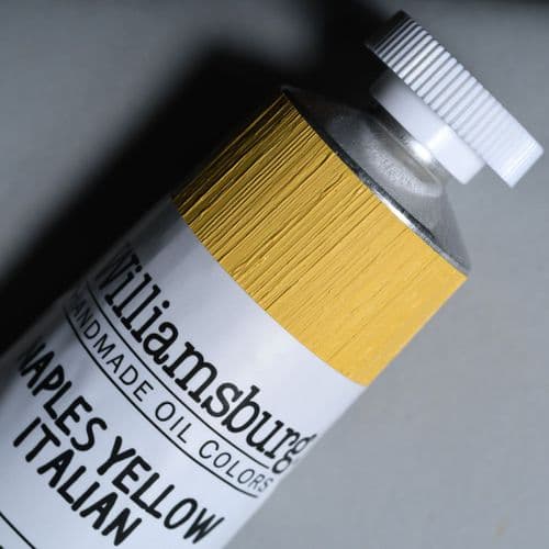 0461 Naples Yellow Italian Williamsburg Handmade Oil Colours, 150ml tube