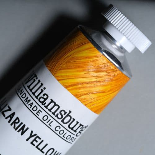 0514 Alizarin Yellow Williamsburg Handmade Oil Colour, 150ml tube