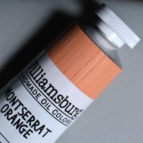 0583 Montserrat Orange Williamsburg Handmade Oil Colour, 150ml tube
