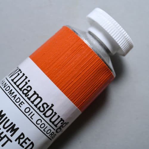 0587 Cadmium Red Light Williamsburg Handmade Oil Colour, 150ml tube