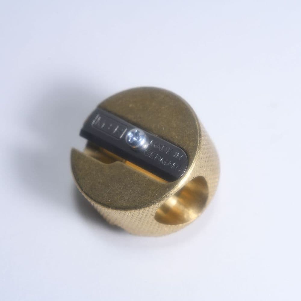 0602 0000 Brass Pencil Sharpener by M&R