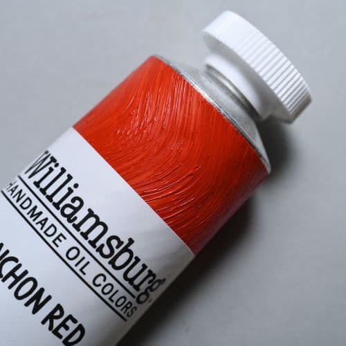 0624 Fanchon Red Williamsburg Handmade Oil Colour, 150ml tube