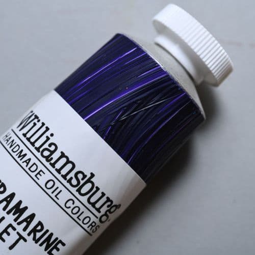 0764 Ultramarine Violet Williamsburg Handmade Oil Colour, 150ml tube