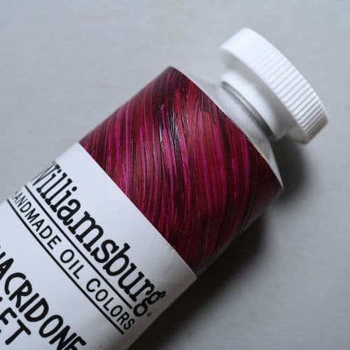 0785 Quinacridone Violet Williamsburg Handmade Oil Colour, 150ml tube