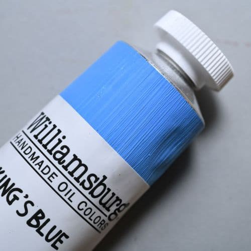 0813 King's Blue Williamsburg Handmade Oil Colour, 150ml tube
