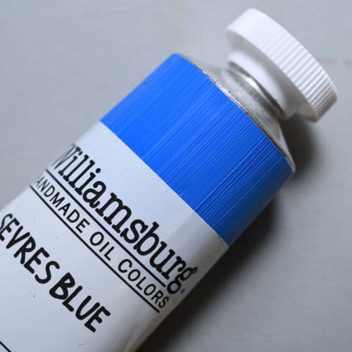 0823 Sevres Blue Williamsburg Handmade Oil Colour, 150ml tube
