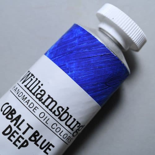 0937 Cobalt Blue Deep Williamsburg Handmade Oil Colour, 150ml tube