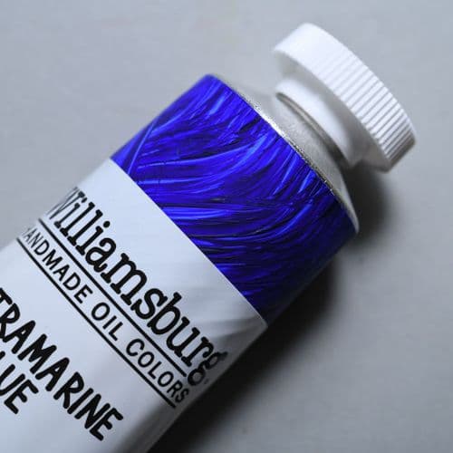 0942 Ultramarine Blue Williamsburg Handmade Oil Colour, 150ml tube