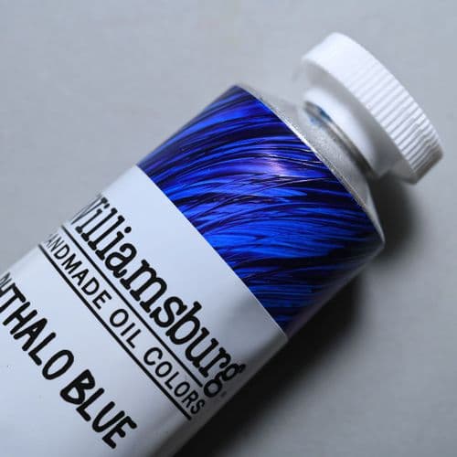 1004 Phthalo Blue Williamsburg Handmade Oil Colour, 150ml tube
