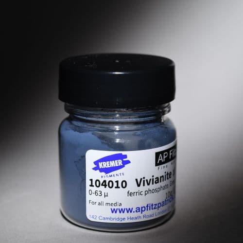 104010 Vivianite ll Kremer Pigment, 10g plastic container