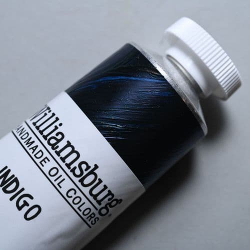 1043 Indigo Williamsburg Handmade Oil Colour, 150ml tube
