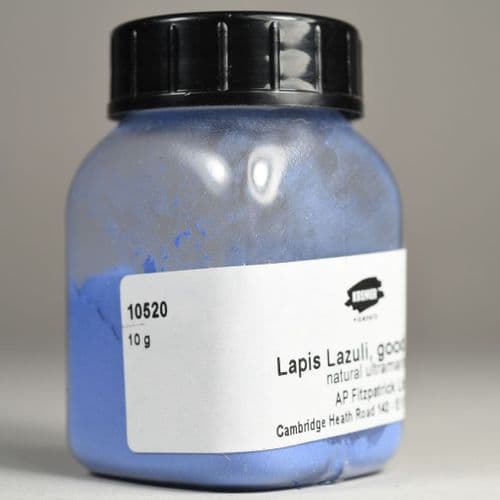 10520 Lapis Lazuli, Good Quality Lapis blue Kremer Pigment, 10g jar