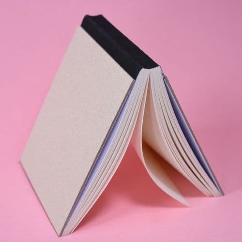 110711 AP Fitzpatrick Studio Sketchbook. Black Spine, Landscape 15cm x 12cm