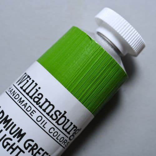 1146 Cadmium Green Light Williamsburg Handmade Oil Colour, 150ml tube