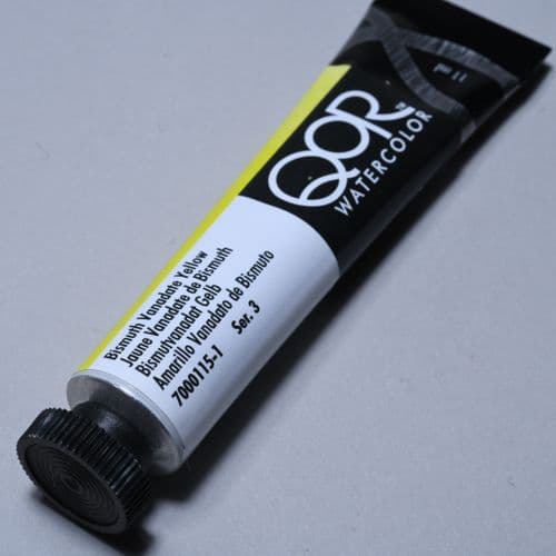115 Bismuth Vanadate Yellow QoR Modern Watercolour, 11ml tube