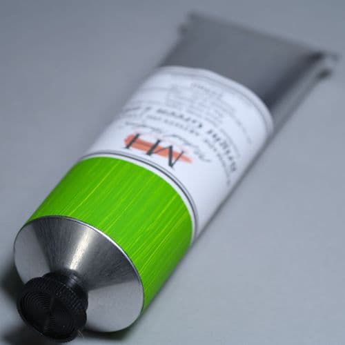 116 Bright Green Lake Michael Harding Oil Colour, 225ml tube. 5% off.