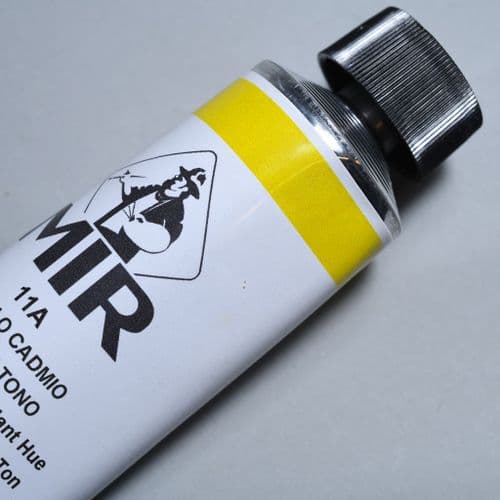 11A Cadmium Yellow Brilliant Hue Mir Oil Colour, 200ml tube
