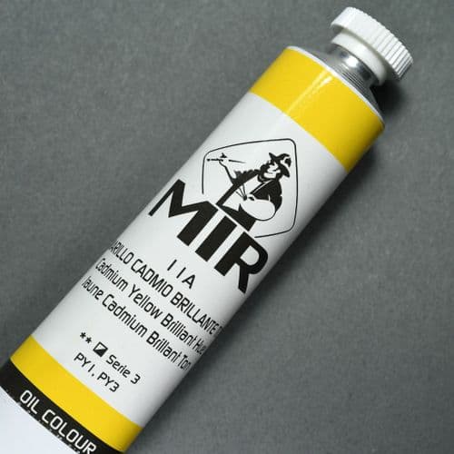 11A Cadmium Yellow Brilliant Hue MIR Oil Colour, 60ml tube